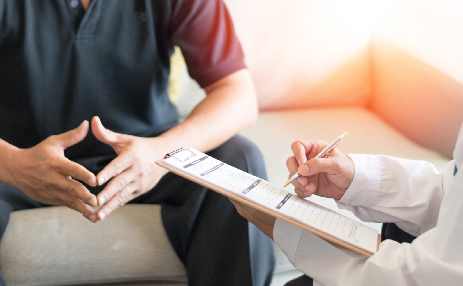 FINALurologist doctor giving consult for prostate problems to patient picture id1072755960 (1)